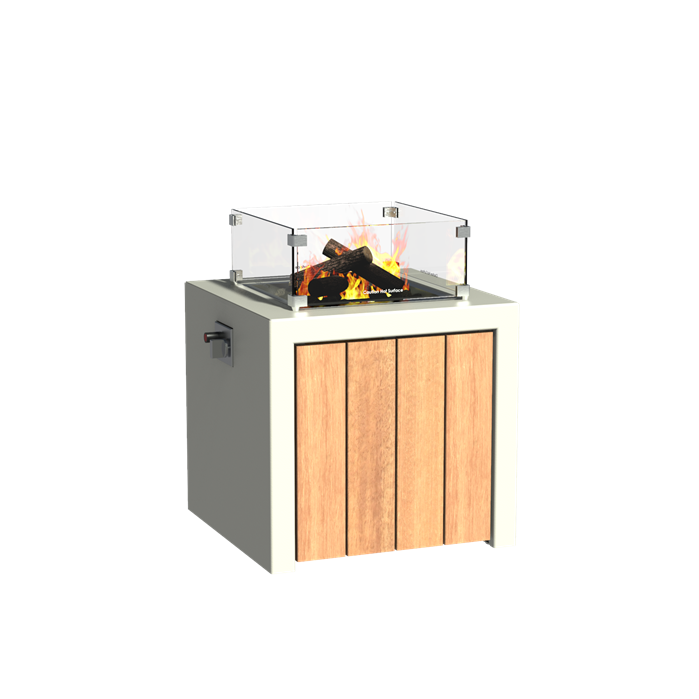 Aluminium vierkante gashaard zuil