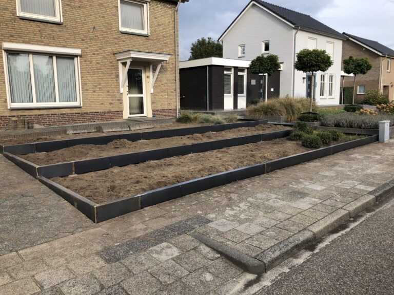 Keerwanden Cortenstaal