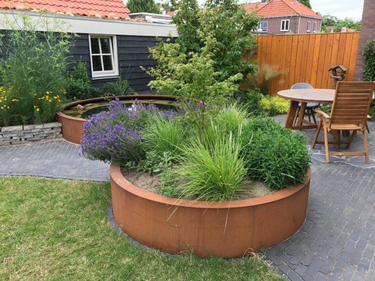 cortenstaal plantenbak