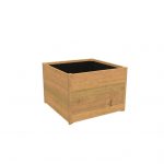 Hardhoutenplantenbak100x100x713cm80kg