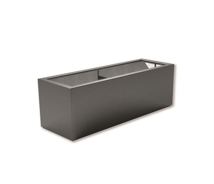 Polyester plantenbak rechthoek (mat)