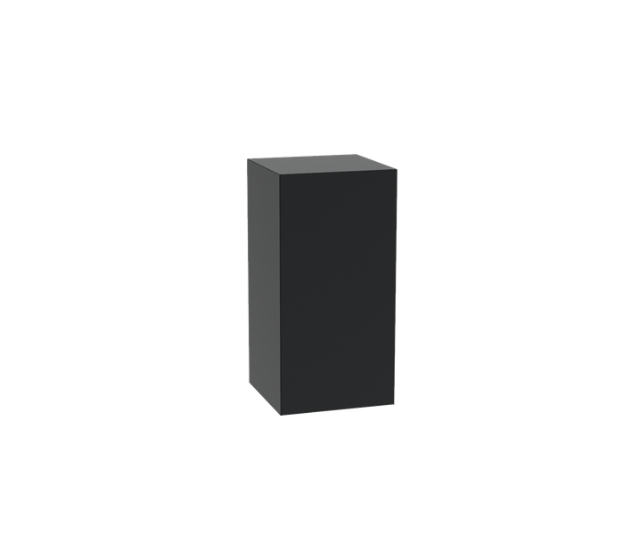 Aluminium (mat) Sokkel