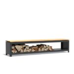 Houtopslaggecoatstaalmetzitting200x40x424cm70kg