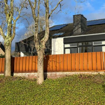 cortenstaal schuttingen op maat stalen borderranden voor tuin