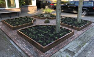 stalen borderranden cortenstaal