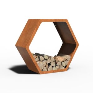 houtopslag als stijlelement in de moderne tuin